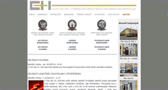 Desktop Screenshot of civishaz.hu